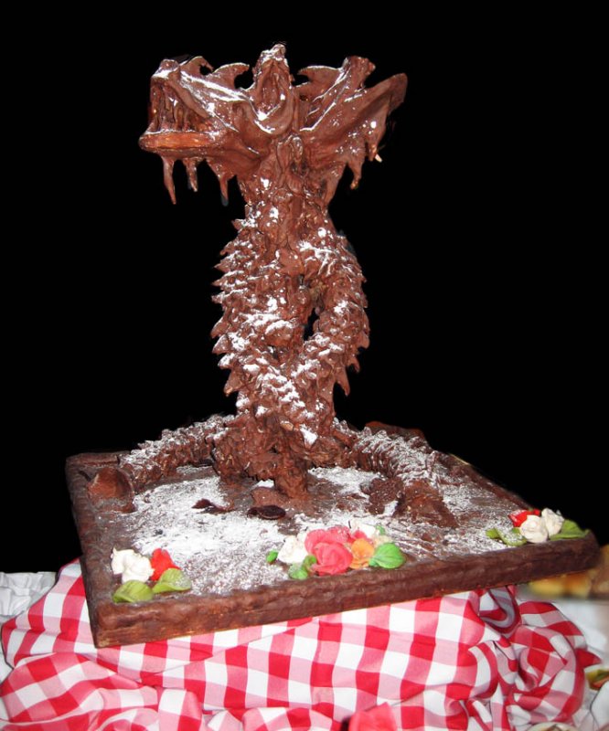 chocolate dragon