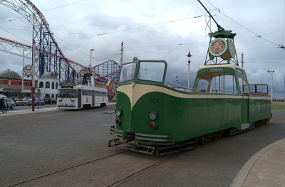 a tram from yesteryear!