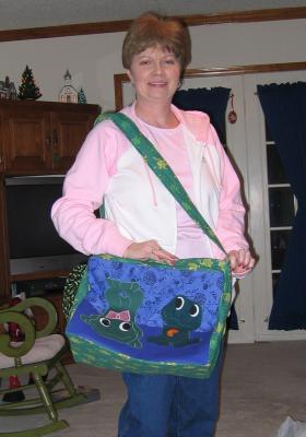 Jo's frog  bag