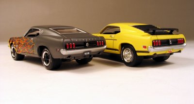 Classic Mustangs in the Studio