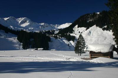 Kleinwalsertal - Melköde / Schwarzwassertal / Schwarzwasserhütte