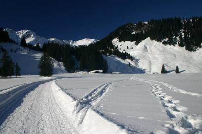 Kleinwalsertal - Melköde / Schwarzwassertal / Schwarzwasserhütte