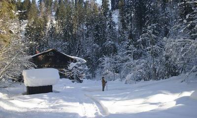 Kleinwalsertal - Winterwanderung Hörnlepass / Waldhaus