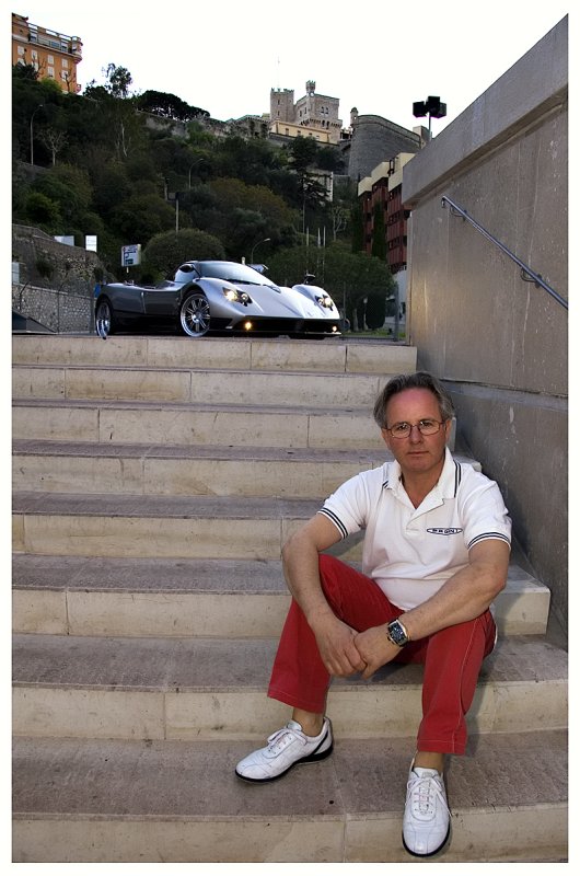 Horacio Pagani and his Zonda F