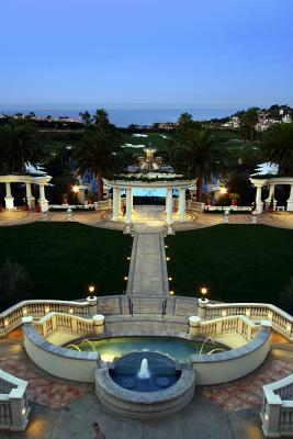 The main courtyard, Monarch Beach, CA.