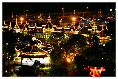 Enchanted Kingdom from the Ferris Wheel