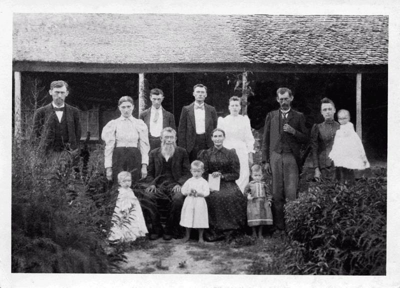 Hansel Marion Langston Family 1895