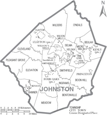 Johnston Co NC - List of 1755 Soldiers