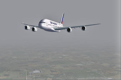 A380 EN DIRECTION DE EZE