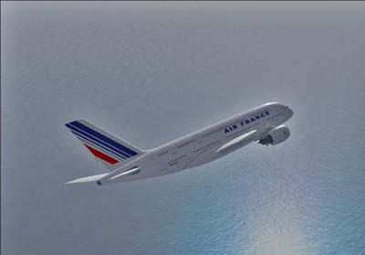 A380 AU-DESSUS DU RIO DE LA PLATA . . .