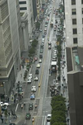 California street from 601 Cal