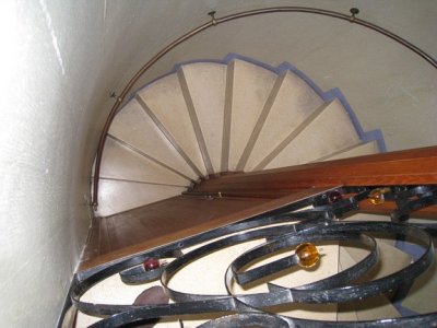 Stairs to apartment