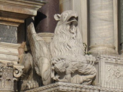 Detail on Basilica di San Marco