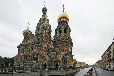 Eglise du Sauveur sur le sang vers, Saint Petersbourg