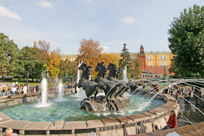 Le jardin Alexandre  Moscou