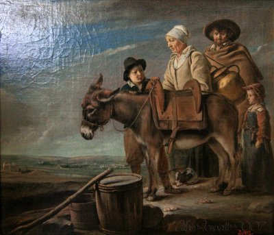 La famille de la laitière (Le Nain)