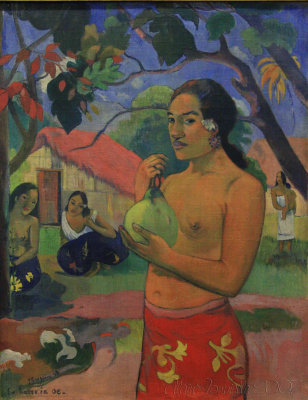 Femme au fruit ( Paul Gauguin)