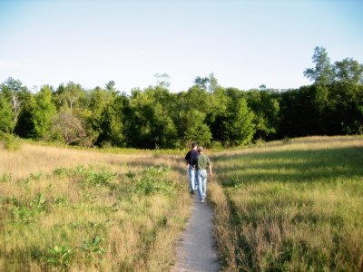 path to the river