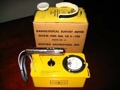 Electro Neutronics Inc. ENI CD V-700 Geiger Counter Survey Meter
