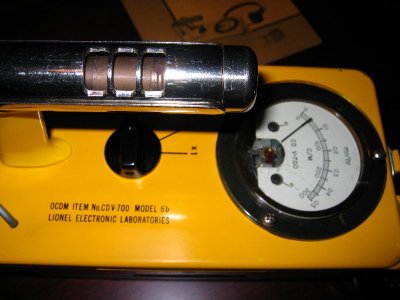 Lionel CD V-700 Civil Defense Geiger Counter