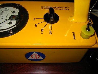 Lionel CD V-700 Civil Defense Geiger Counter