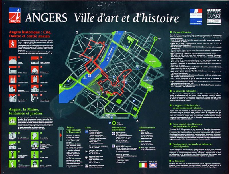 Angers, ville d'art et d'histoire