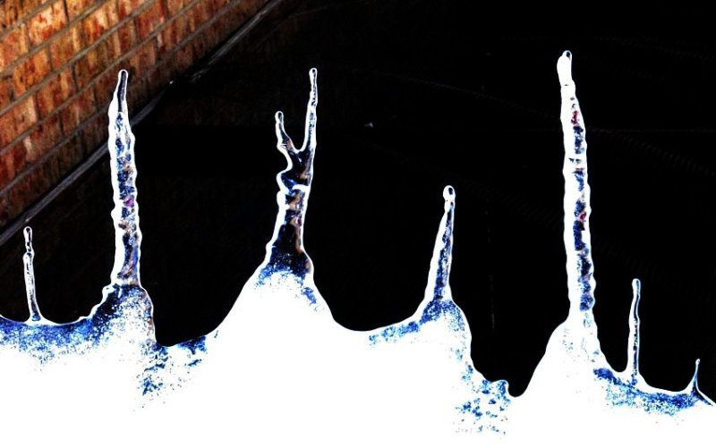 fausses stalagmites