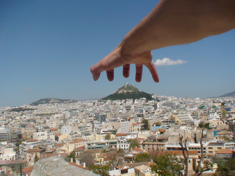 UFO over Athene