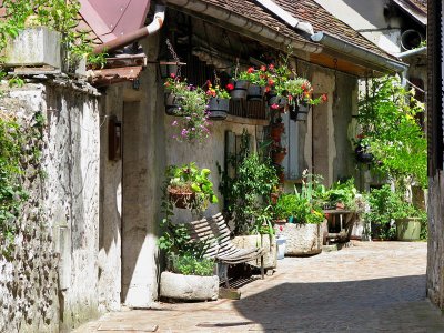 ruelle fleurie