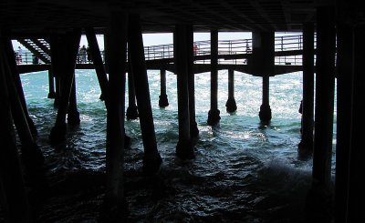 Santa Monica - sous le Pier