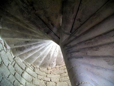 escalier du chateau