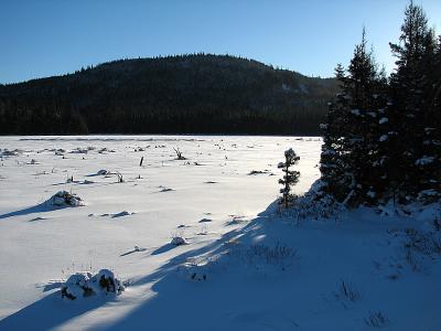 -20 degrs dans le parc des Laurentides