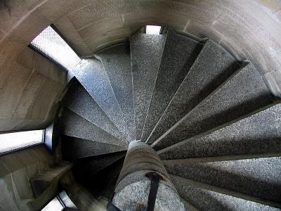 escalier de la tour