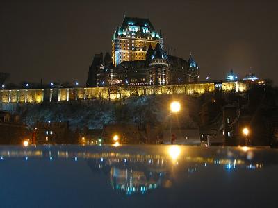 Le chteau Frontenac  clair