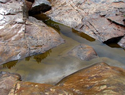 les rochers de Sault aux moutons