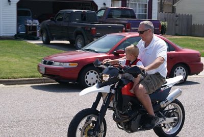 Josh riding