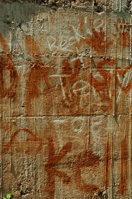 Graffiti on the Powerhouse
