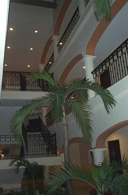 inside of the hotel