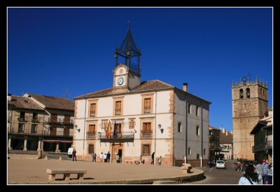 Riaza Town Hall and Main Square