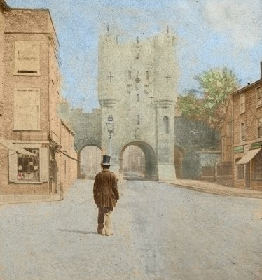 Micklegate bar (photoshop stereoscope)