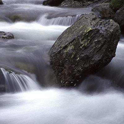 Waterfall rock