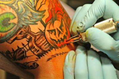 Halloween Tats - Inking the Color