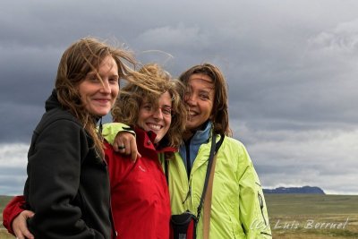 Judith & Pili & Raquel - On the way to Thingvellir