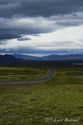 On the way to Thingvellir