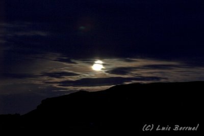 Moonrise from Geirland