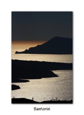 Santorini coast