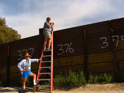 Monte considers going over the wall into Mexico to look for the Blue Shack