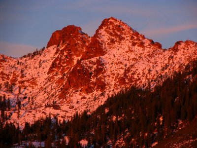 Red Buttes sunrise