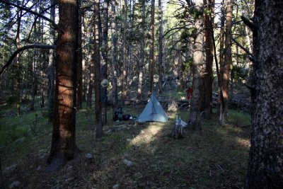 Stealth camp on last day of loop 1