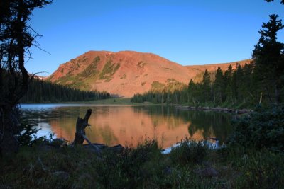 Bear Lake and my last Uinta sunrise